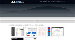 Desktop Screenshot of cbhotel.eu